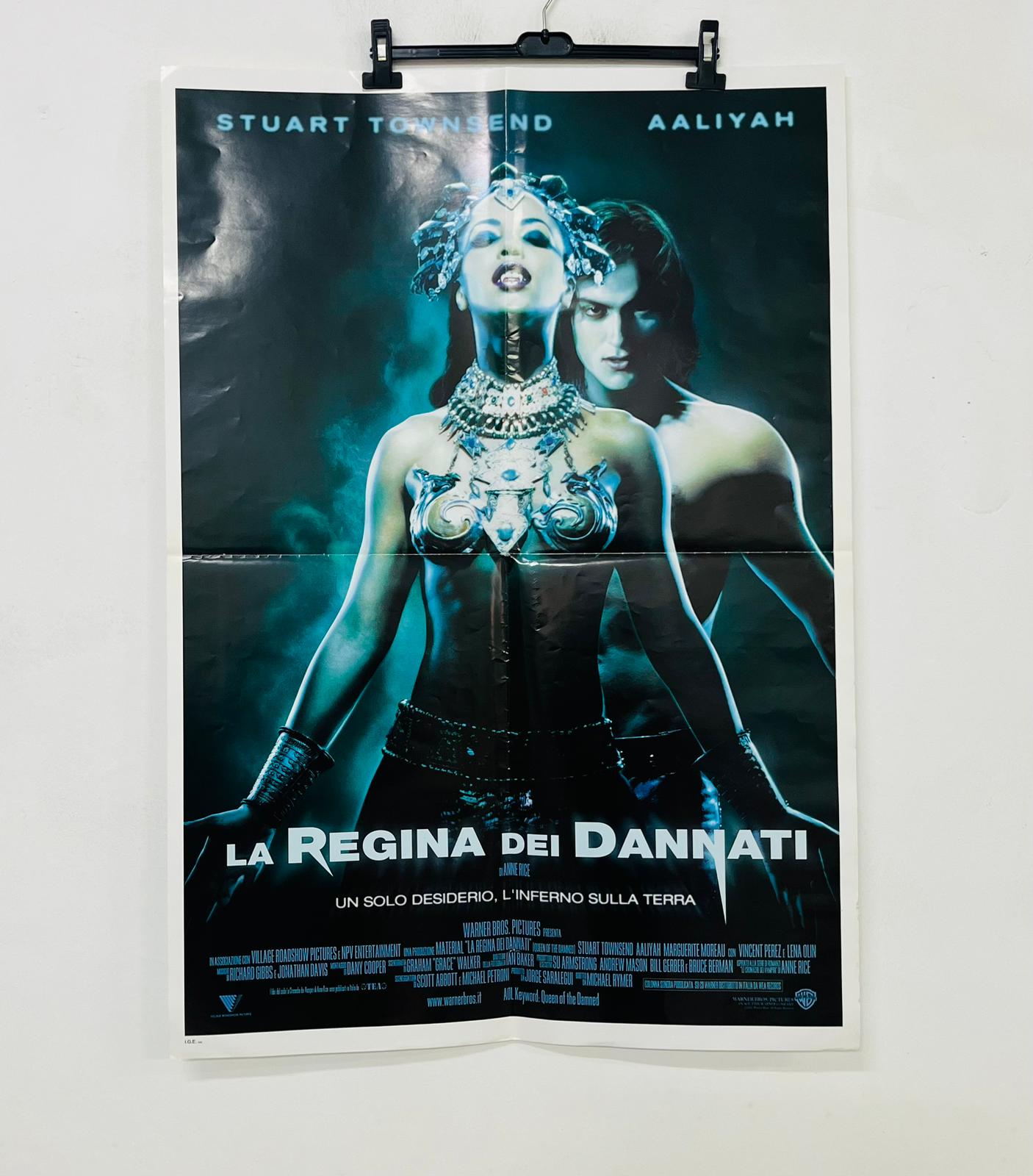 manifesto cinema ''la regina dei dannati'' 70x100 MA139