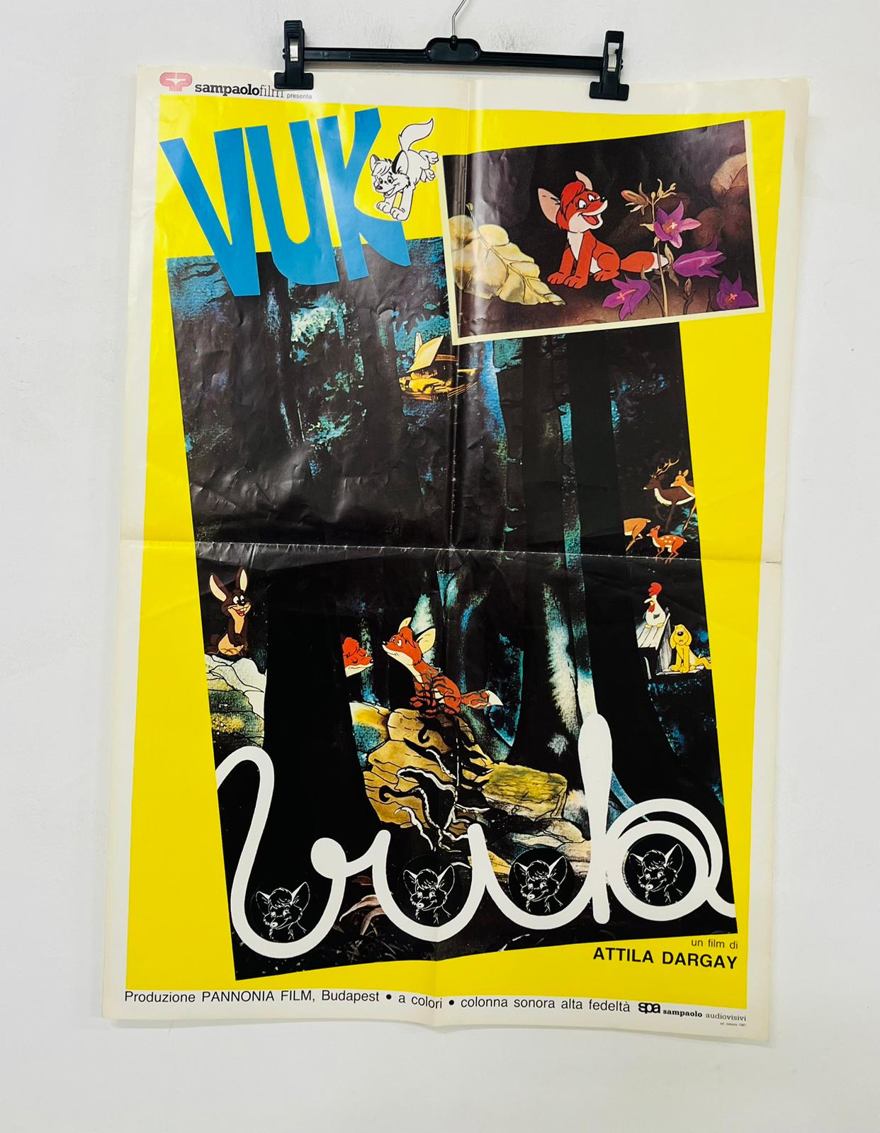 manifesto cinema ''the little fox'' 70x100 MA132