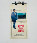 locandina cinema ''notte sulla città'' 33x70 d903