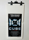 locandina cinema ''cube'' 33x70 E17