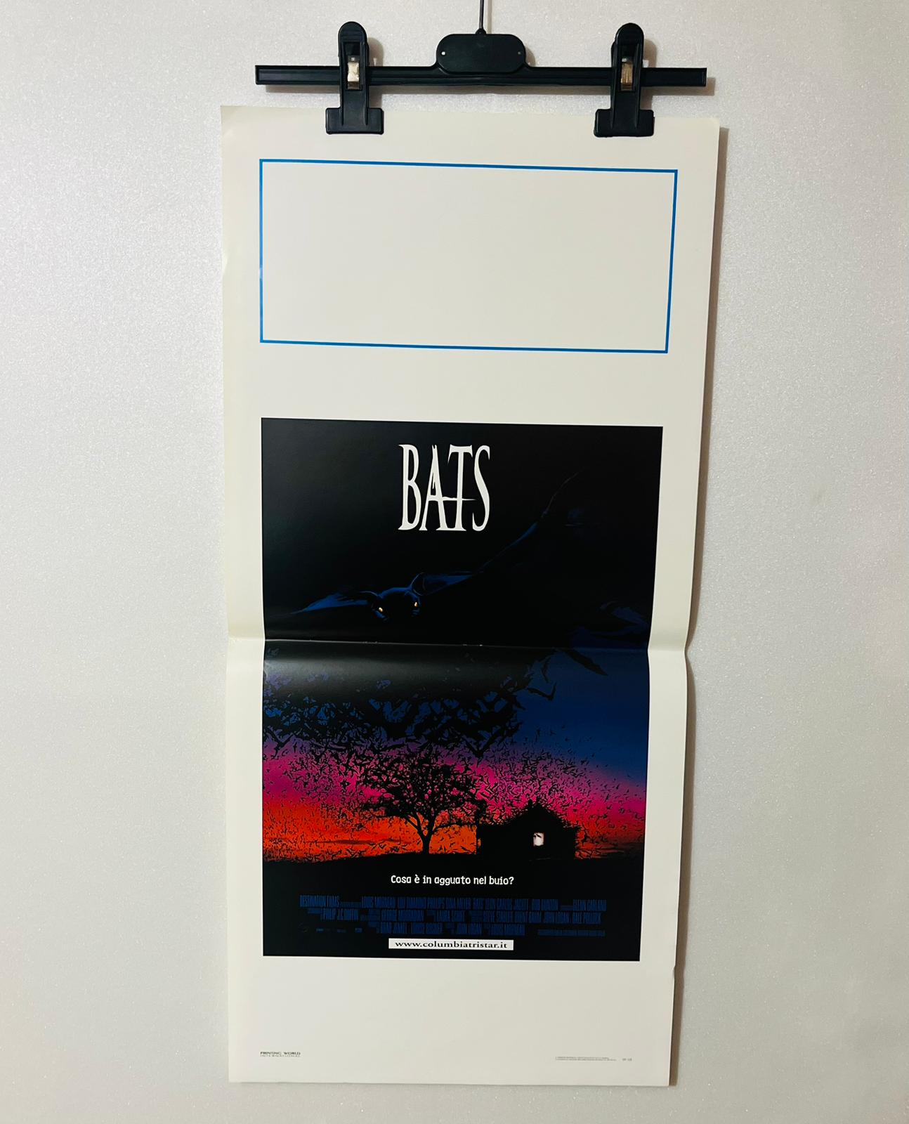 locandina cinema ''bats'' 33x70 E01