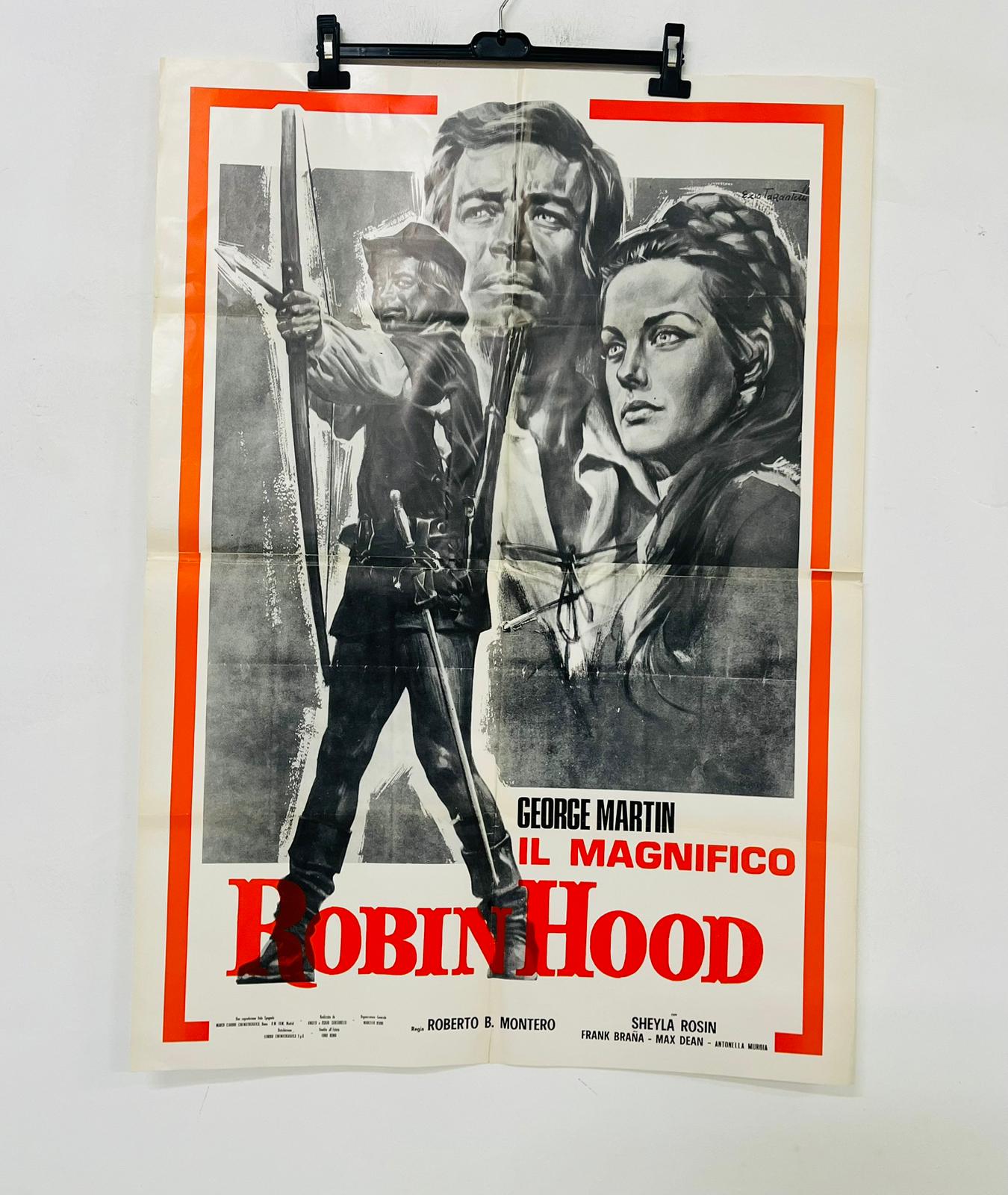 manifesto cinema ''robin hood'' 70x100 MA130