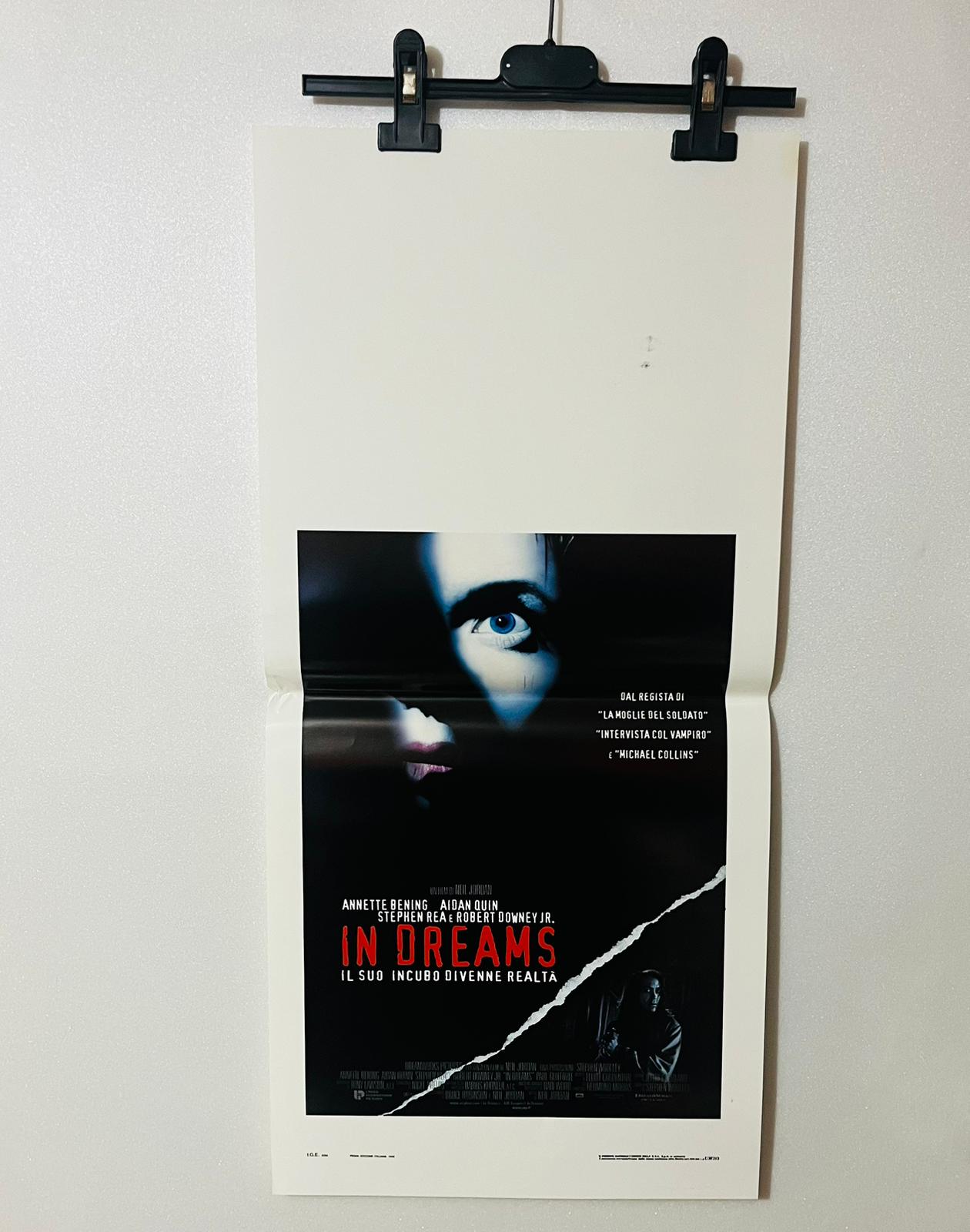 locandina cinema ''in dreams'' 33x70 E02