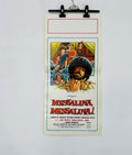 locandina cinema ''messalina messalina'' 33x70 d893