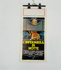 locandina cinema ''l'infermiera di notte'' 33x70 d894