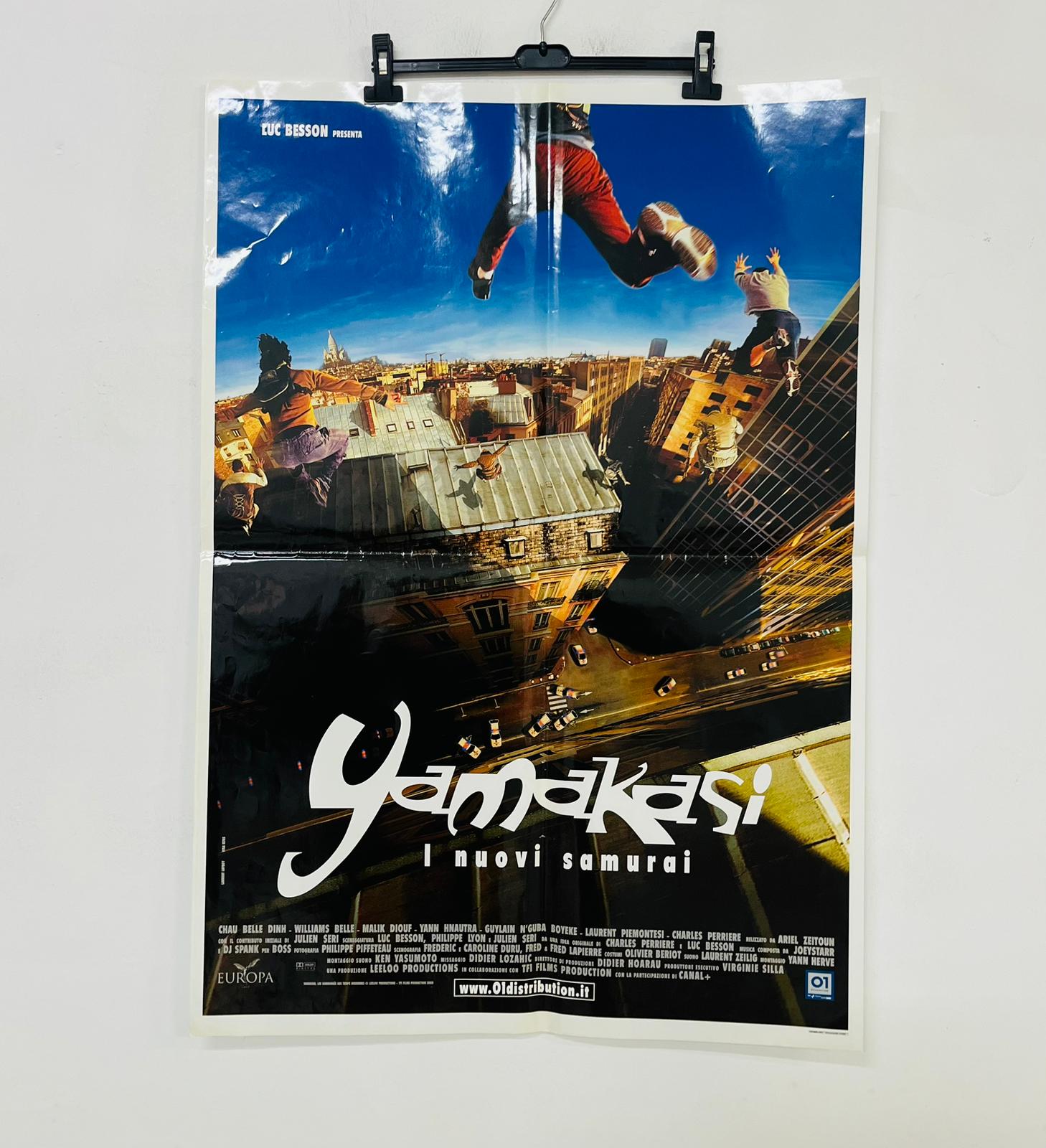 manifesto cinema ''yamakasi'' 70x100 MA134