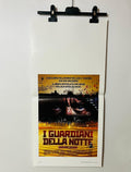 locandina cinema ''i guardiani della notte'' 33x70 E18