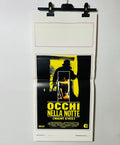 locandina cinema ''occhi nella notte'' 33x70 d998