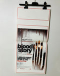 locandina cinema ''blood story'' 33x70 E15
