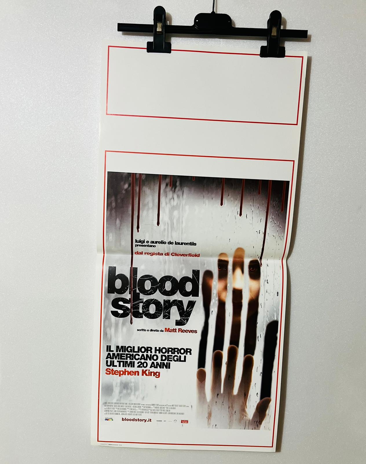 locandina cinema ''blood story'' 33x70 E15