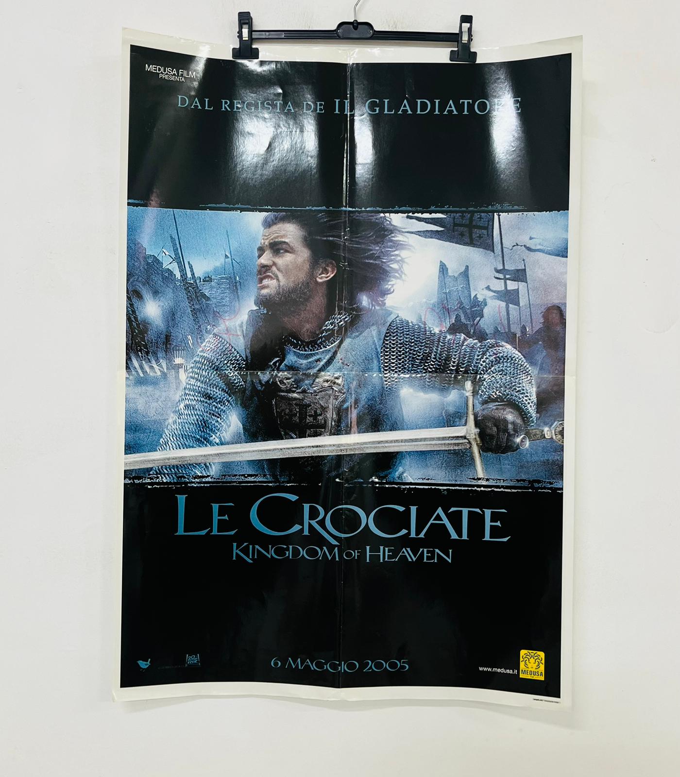 manifesto cinema ''le crociate'' 70x100 MA137