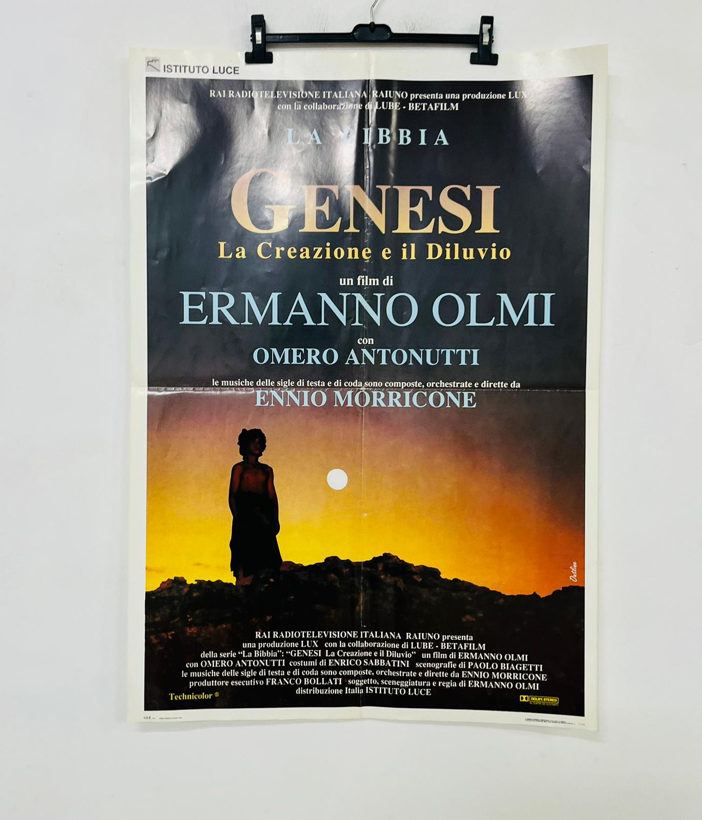manifesto ''genesi'' ennio morricone 70x100 MA135