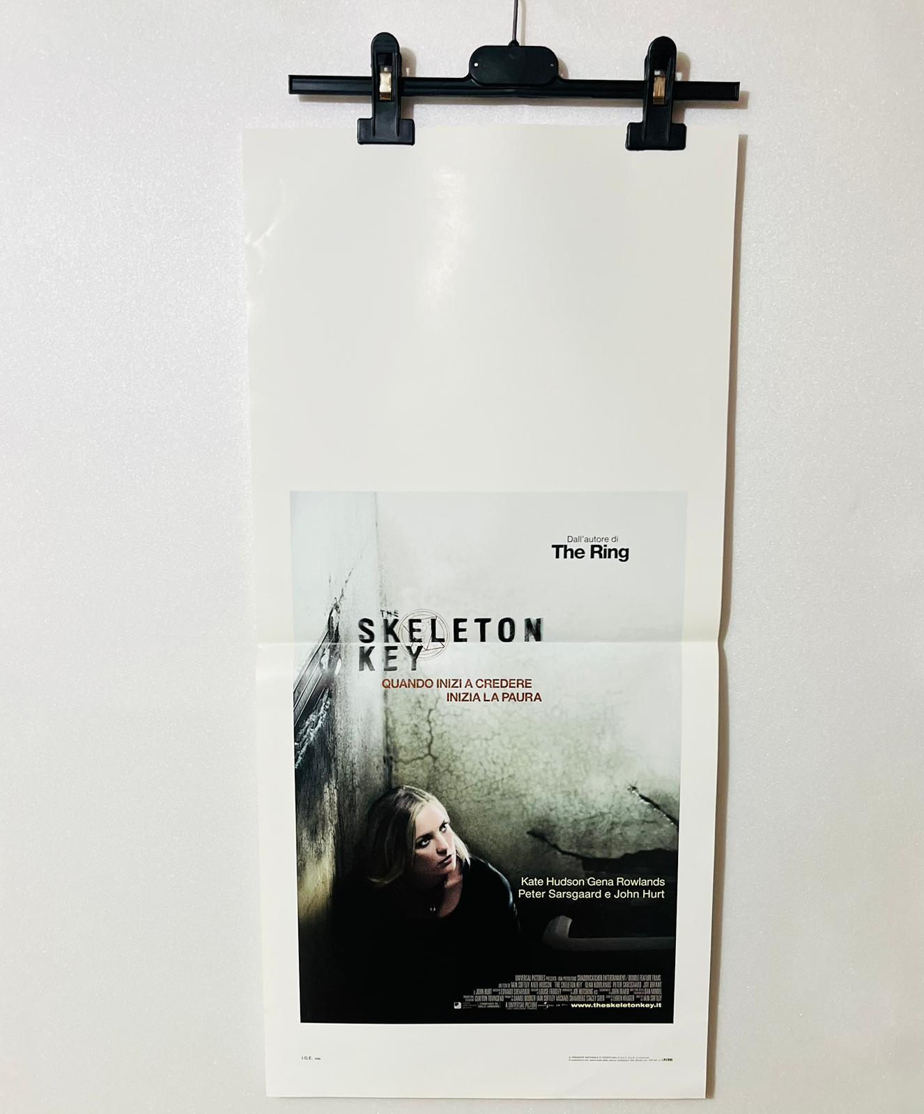 locandina cinema ''skeleton key'' 33x70 d999